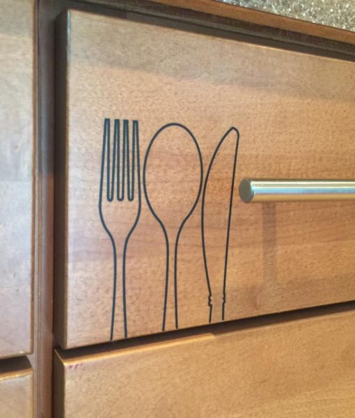 Kitchen Labels Vinyl Motion